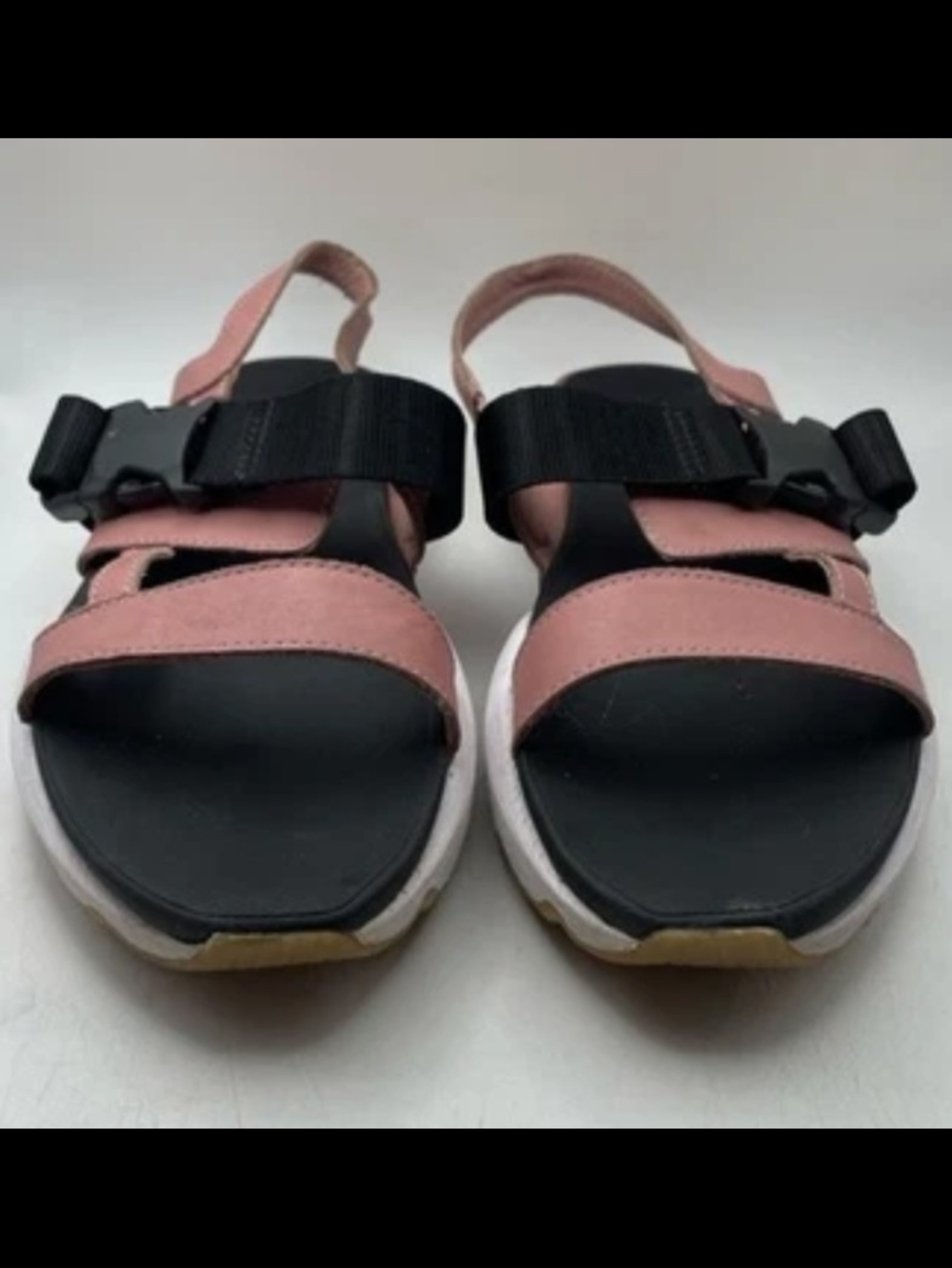 Sorel Kinetic Impact Sling Sandals - Eraser Pink/White Size 10 MSRP $145 - Picture 3 of 9